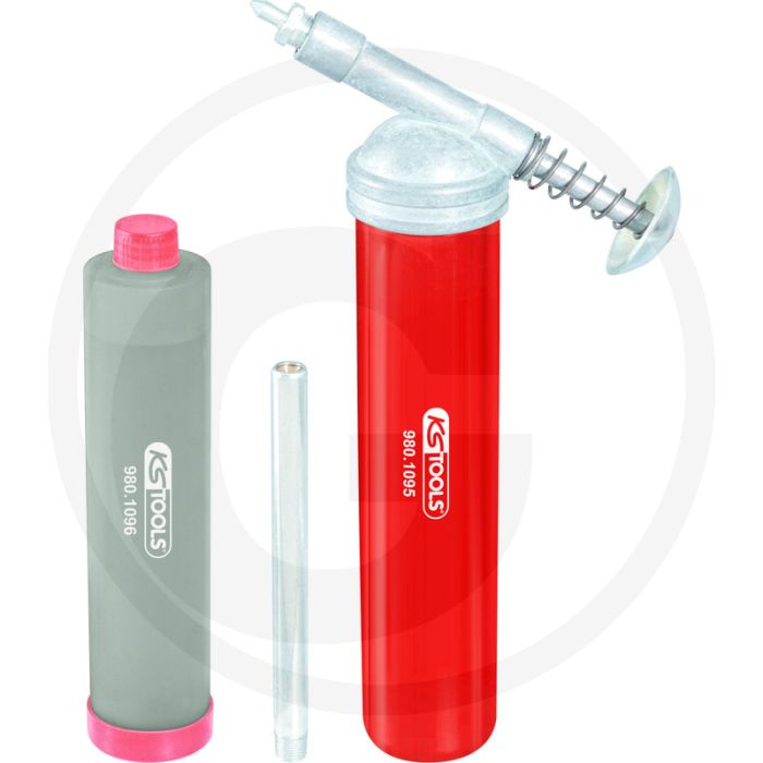 Ks tools mini fettpresse set, 3-teilig mit 110g tubeninhalt