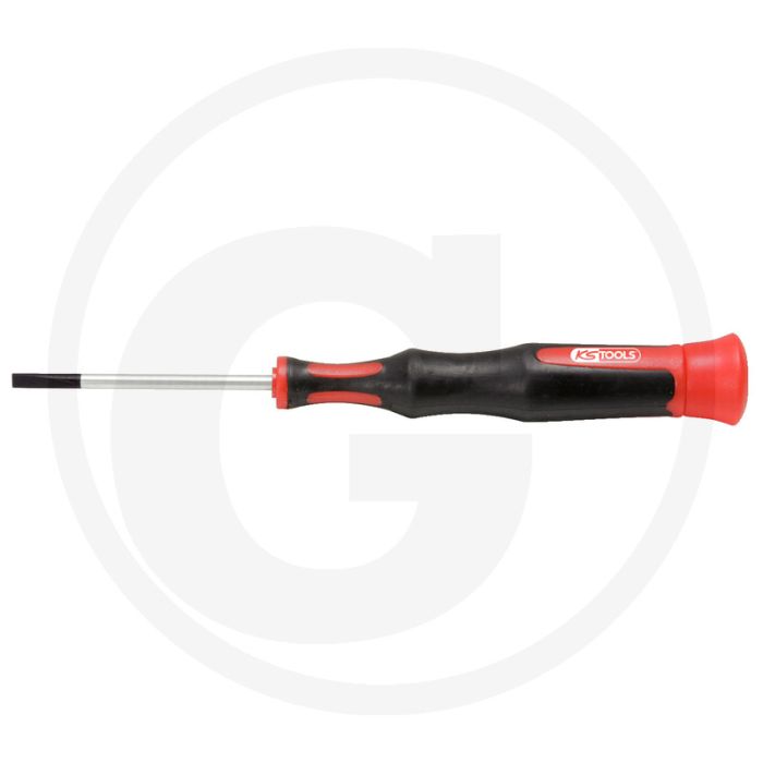Ks tools esd precisie-schroevendraaier 2,4mm - ergonomisch ontwerp met geharde kling Ks tools esd precisie-schroevendraaier 2,4mm - ergonomisch ontwerp met geharde kling