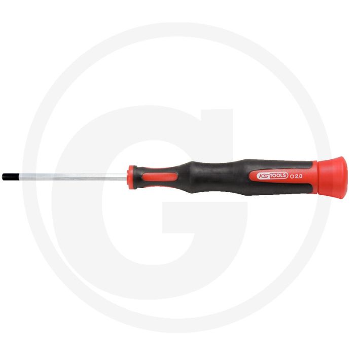 Ks tools esd precisie-schroevendraaier voor binnenzeskantschroeven, 1,5 mm - ergonomisch gevormd, gehard, verchroomd Ks tools esd precisie-schroevendraaier voor binnenzeskantschroeven, 1,5 mm - ergonomisch gevormd, gehard, verchroomd