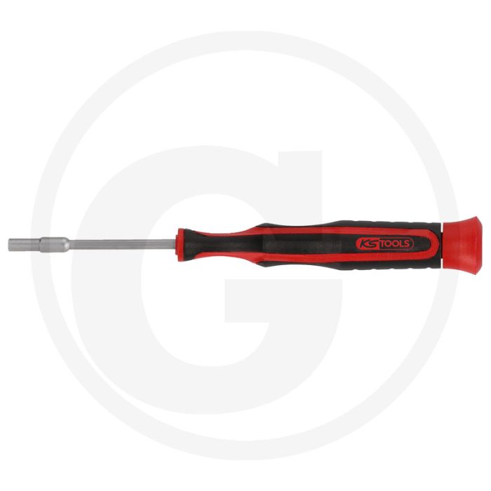 Ks tools feinmechanik-schraubendreher aussensechskant, 1/4" - ergonomisch gevormd elektronik-schraubendreherheft Ks tools feinmechanik-schraubendreher aussensechskant, 1/4" - ergonomisch gevormd elektronik-schraubendreherheft