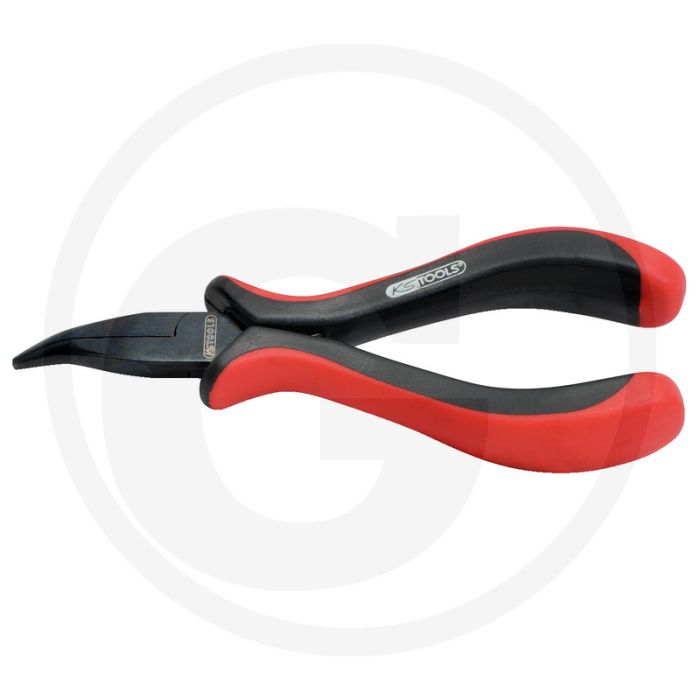 Ks tools feinmechanik-flachrundzange-gebogen, 130 mm - 45° gebogen, induktiv gehärtete präzisionsschneiden Ks tools feinmechanik-flachrundzange-gebogen, 130 mm - 45° gebogen, induktiv gehärtete präzisionsschneiden