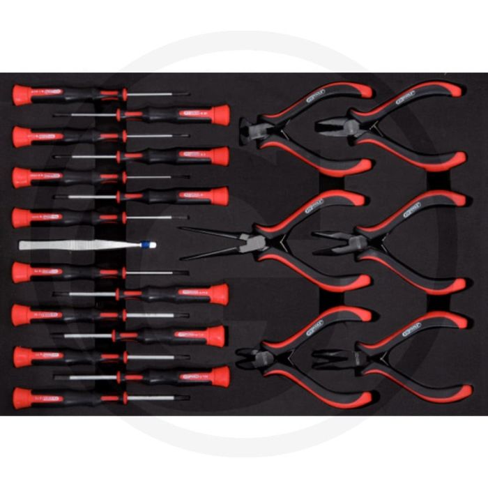 Ks tools esd electronica-set, 21-delig - feinmechanik-schraubendrehern und pinzette Ks tools esd electronica-set, 21-delig - feinmechanik-schraubendrehern und pinzette