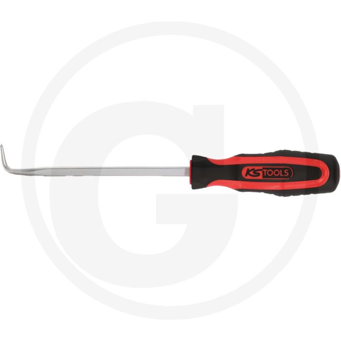 Ks tools haak groot, 90° geknikt - 2-komponentengriff - 105g