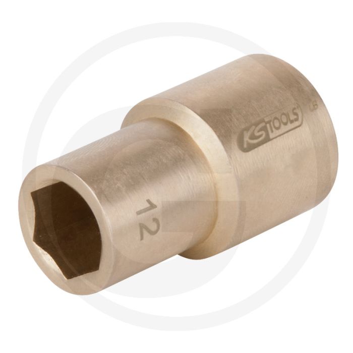 Ks tools ks tools bronze stecknuss 1/2" 6-kant 13 mm - vonkvrije dopsleutel met 1/2" aandrijving Ks tools ks tools bronze stecknuss 1/2" 6-kant 13 mm - vonkvrije dopsleutel met 1/2" aandrijving