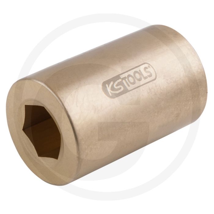 Ks tools bronze stecknuss 3/4" 3/4" 6-kant 1.1/16 - vonkvrije, corrosie- en slijtvaste dopsleutel Ks tools bronze stecknuss 3/4" 3/4" 6-kant 1.1/16 - vonkvrije, corrosie- en slijtvaste dopsleutel