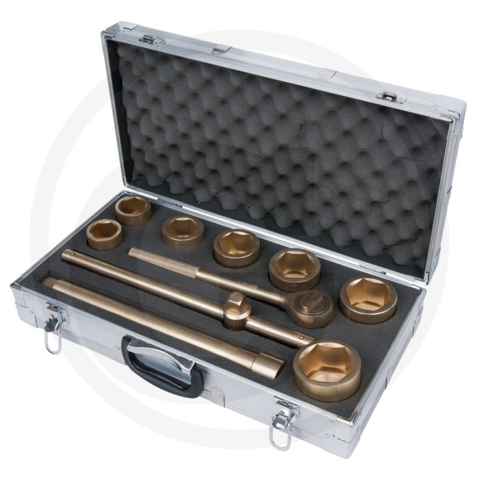 Ks tools bronze steckschlüssel-satz 3/4" 11-tlg. - vonkvrij, explosionsgeschützt