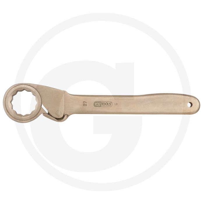Ks tools beryllium freilaufknarre 22 mm mit 12-ka - vonkvrij, corrosiebestendig, breukvast Ks tools beryllium freilaufknarre 22 mm mit 12-ka - vonkvrij, corrosiebestendig, breukvast