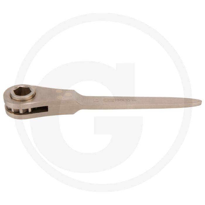 Ks tools bronze bauknarre, 6-kant, mit zentriersp. - vonkvrij, corrosiebestendig, explosionsgeschützt Ks tools bronze bauknarre, 6-kant, mit zentriersp. - vonkvrij, corrosiebestendig, explosionsgeschützt