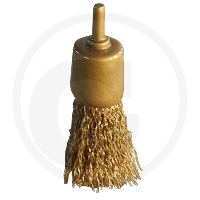Ks tools bronze pinselbürste, draht gewellt - vonkvrij, corrosiebestendig, 30x30x60mm Ks tools bronze pinselbürste, draht gewellt - vonkvrij, corrosiebestendig, 30x30x60mm