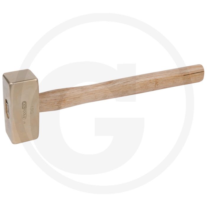 Ks tools bronze fäustel 1000 g, mit hickorystiel - funkenfreier, korrosionsbeständiger Hammer Ks tools bronze fäustel 1000 g, mit hickorystiel - funkenfreier, korrosionsbeständiger Hammer