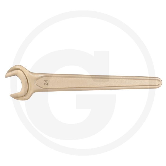 Ks tools Bronze-Einmaulschlüssel 37 mm - funkenfrei, 15° Maulwinkel, korrosionsbeständig Ks tools Bronze-Einmaulschlüssel 37 mm - funkenfrei, 15° Maulwinkel, korrosionsbeständig