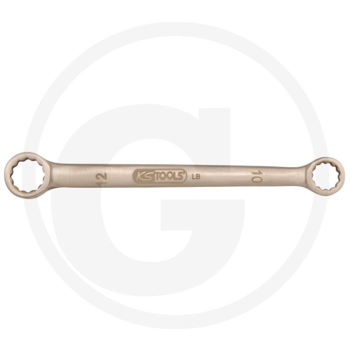 Ks tools bronze doppelringschlüssel gerade 9x11 m - flanktraction-profil, din 838, vonkvrij Ks tools bronze doppelringschlüssel gerade 9x11 m - flanktraction-profil, din 838, vonkvrij
