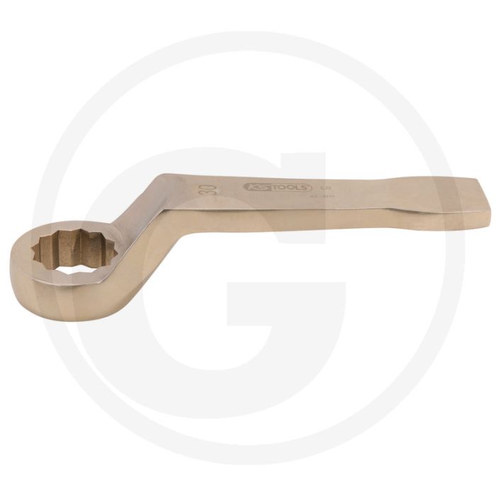 Ks tools bronze schlag-ringschlüssel gekröpft 60 - explosiebestendig en vonkvrij