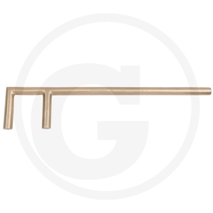 Ks tools bronze ventilhaken 16x40 mm - vonkvrij, explosiebestendig, corrosiebestendig Ks tools bronze ventilhaken 16x40 mm - vonkvrij, explosiebestendig, corrosiebestendig