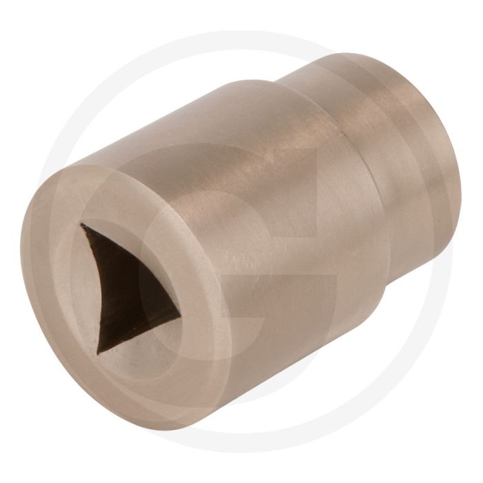 Ks tools bronze 3-kant-steckschlüsseleinsatz 1/2" - funkenfrei, explosionsgeschützt, korrosionsbeständig Ks tools bronze 3-kant-steckschlüsseleinsatz 1/2" - funkenfrei, explosionsgeschützt, korrosionsbeständig