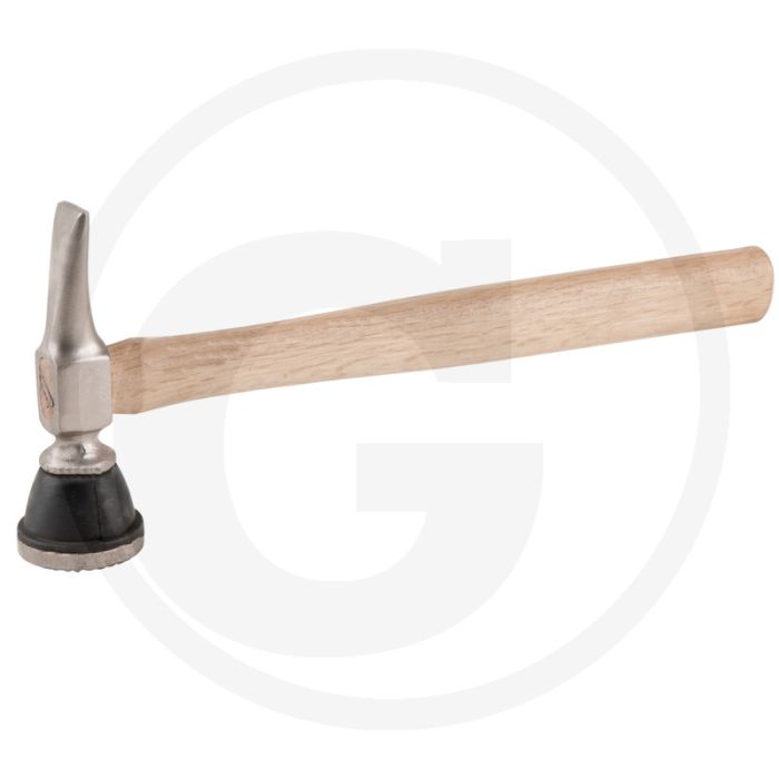 Ks tools karosserie-riffelhammer grob, rund/spitz - zum verzugsfreien nachbearbeiten - 138x45x360mm
