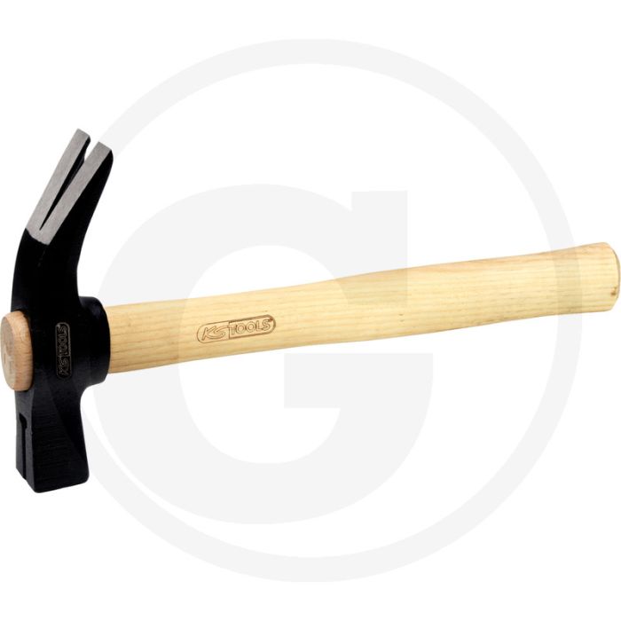 Ks tools klauwhamer met essensteel, 700g, hickory-einsteck-stiel, 860g. Ks tools klauwhamer met essensteel, 700g, hickory-einsteck-stiel, 860g.