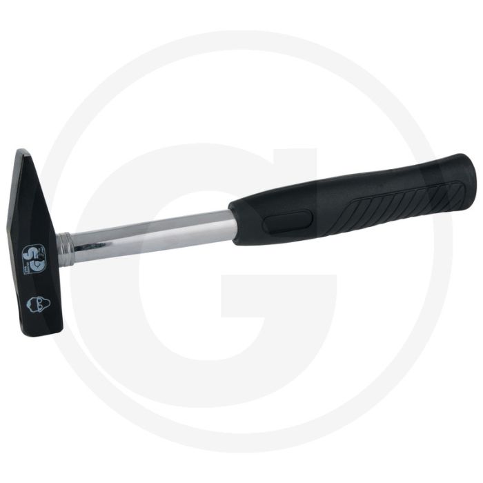 Ks tools bankhamer met stalen steel 350g - gesmeed, inductief gehard, speciaal staal Ks tools bankhamer met stalen steel 350g - gesmeed, inductief gehard, speciaal staal