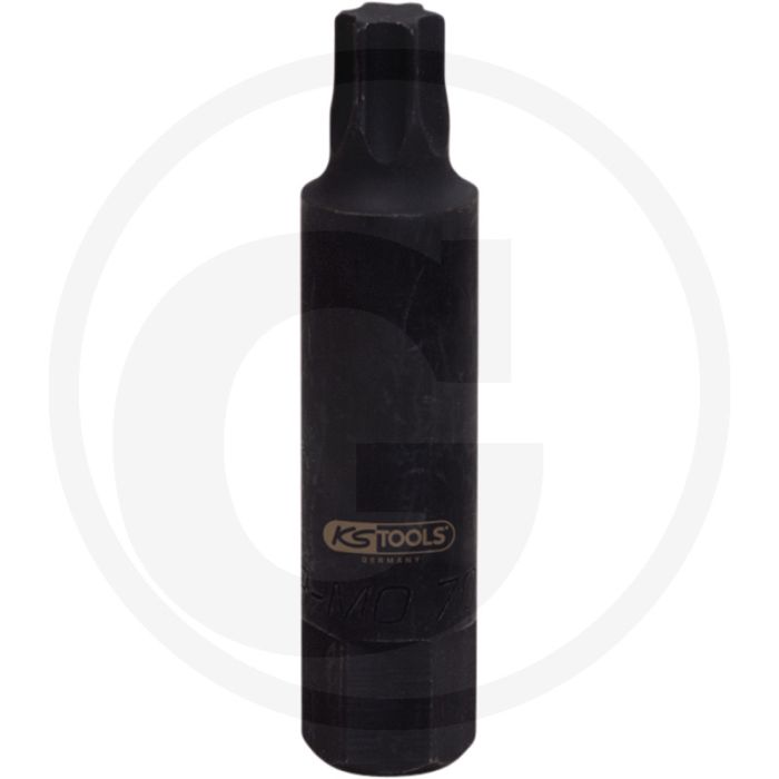 Ks tools kracht-bitinzetstuk tx l=107mm, t80 - lengte 107mm Ks tools kracht-bitinzetstuk tx l=107mm, t80 - lengte 107mm