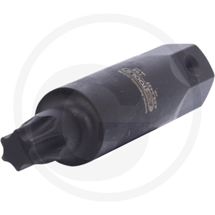 Embout de vissage Ks Tools TX, L = 107 mm, T60 - acier au chrome-molybdène de haute qualité - SW 22 Embout de vissage Ks Tools TX, L = 107 mm, T60 - acier au chrome-molybdène de haute qualité - SW 22