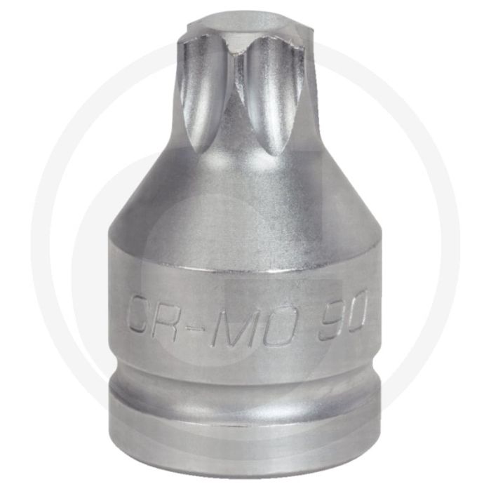 Ks tools 3/4" kracht-bit dopsleutel tx t80, kort - torx mit bohrung