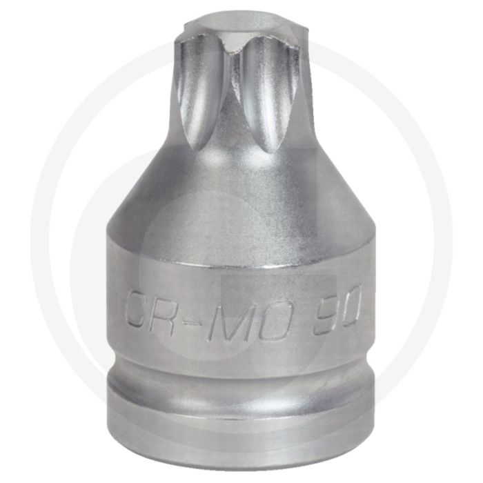 Ks tools 3/4" kracht-bit dopsleutel tx, kort t90 - super chroom-molybdeenstaal