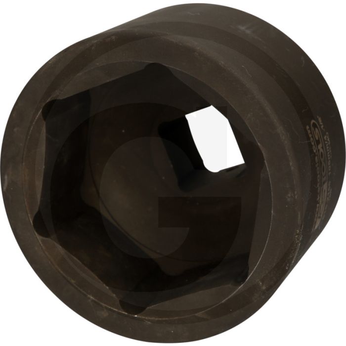 Ks tools 1.1/2" sechskant-kraft-stecknuss, 105 mm, kurz - chrom-molybdän stahl, 8520g
