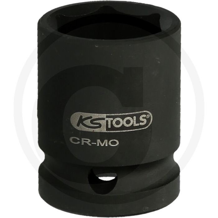 Ks tools 1.1/2" sechskant-kraft-stecknuss, 55 mm, kurz - chrom-molybdän stahl, 2880g Ks tools 1.1/2" sechskant-kraft-stecknuss, 55 mm, kurz - chrom-molybdän stahl, 2880g
