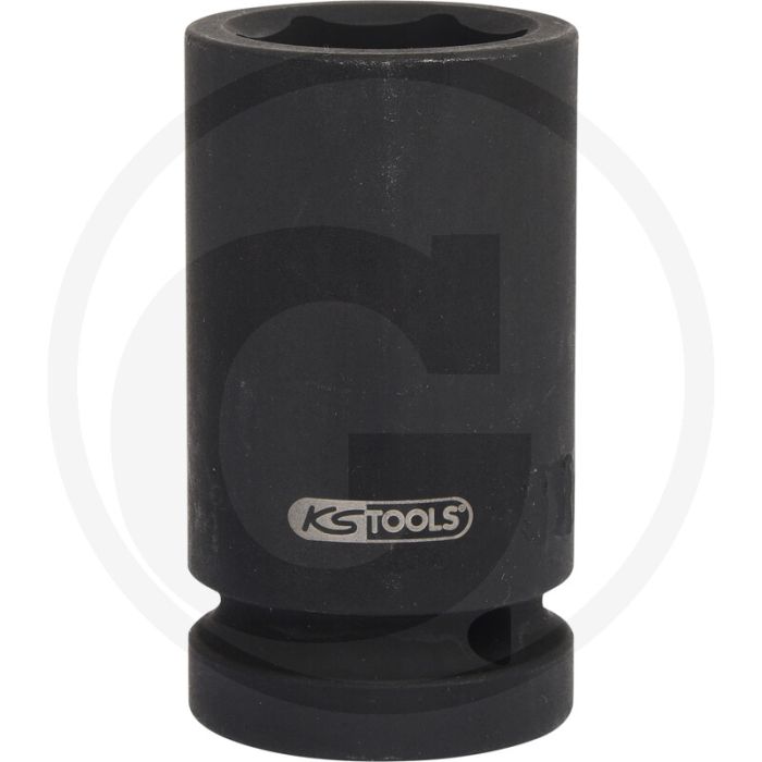 Ks tools 1" sechskant-kraft-stecknuss, lang, 29 mm - chrom-molybdän stahl, 6-kant, 600g Ks tools 1" sechskant-kraft-stecknuss, lang, 29 mm - chrom-molybdän stahl, 6-kant, 600g