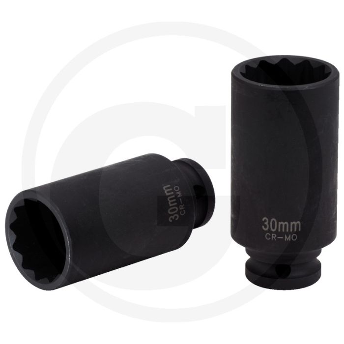 Ks tools 1/2" speciale-aandrijfas krachtdop, lang, 30 mm - voor gelenk- en kardanassen