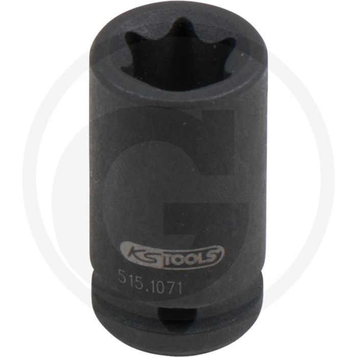 Ks tools 1/4 tx-e-kraft-stecknuss, kurz, e11 - feinster chrom molybdän stahl Ks tools 1/4 tx-e-kraft-stecknuss, kurz, e11 - feinster chrom molybdän stahl