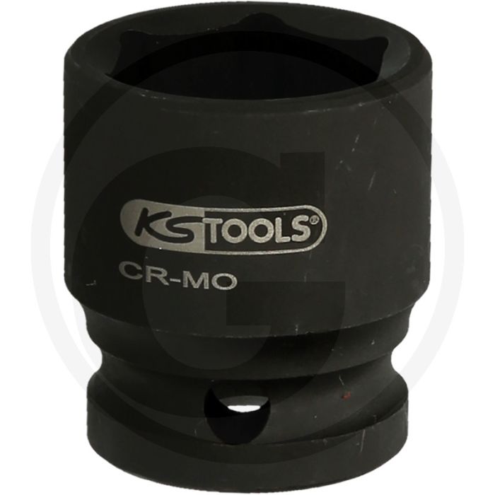 Ks tools 2.1/2" sechskant-kraft-stecknuss, 60 mm - chrom molybdän stahl, 7250g