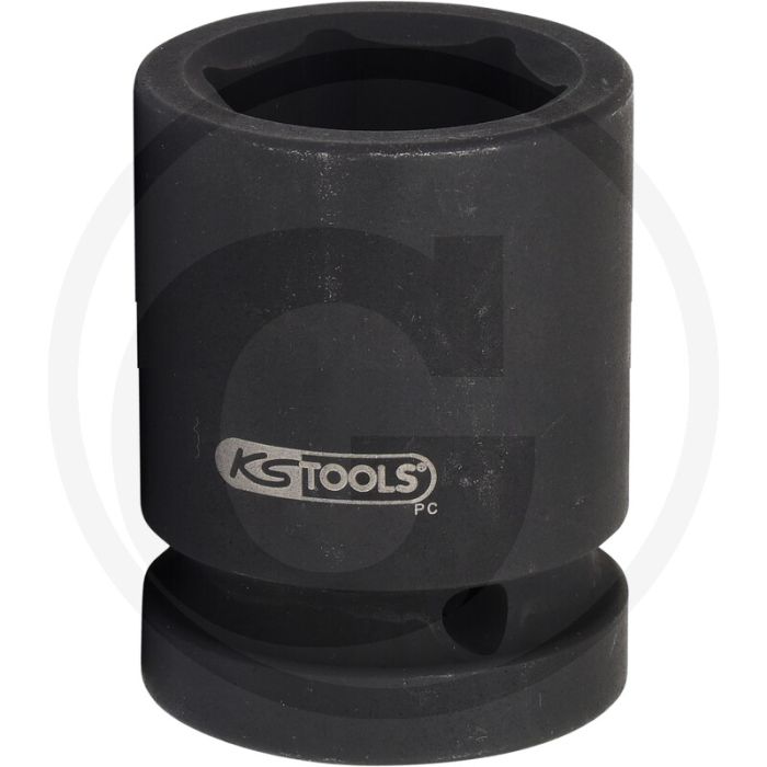 Ks tools 3.1/2" sechskant-kraft-stecknuss, 170 mm - chrom-molybdän stahl, 40000g