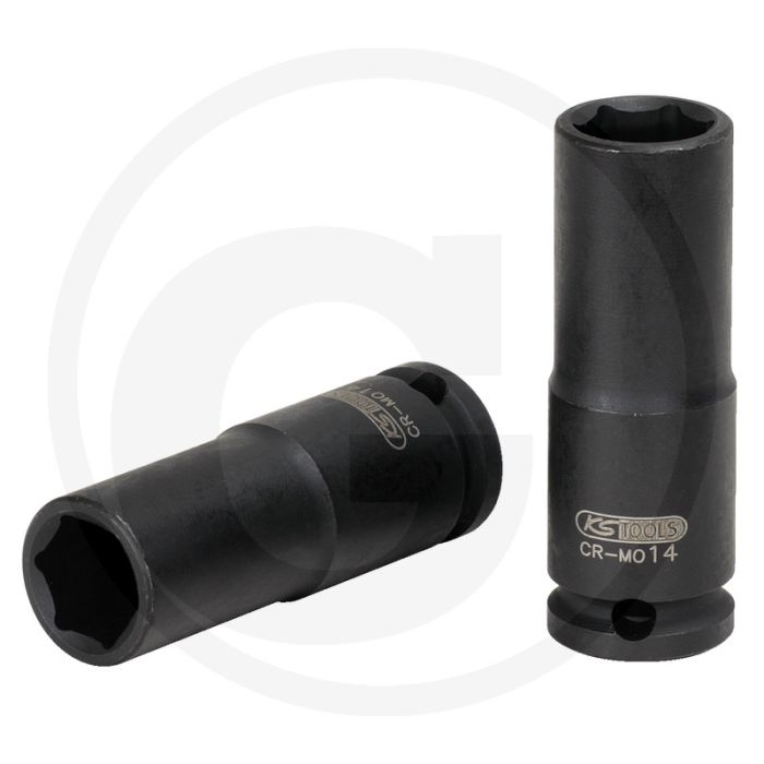 Ks tools 3/8" dopsleutel, zeskant, kracht, lang, 7 mm - extra diep Ks tools 3/8" dopsleutel, zeskant, kracht, lang, 7 mm - extra diep