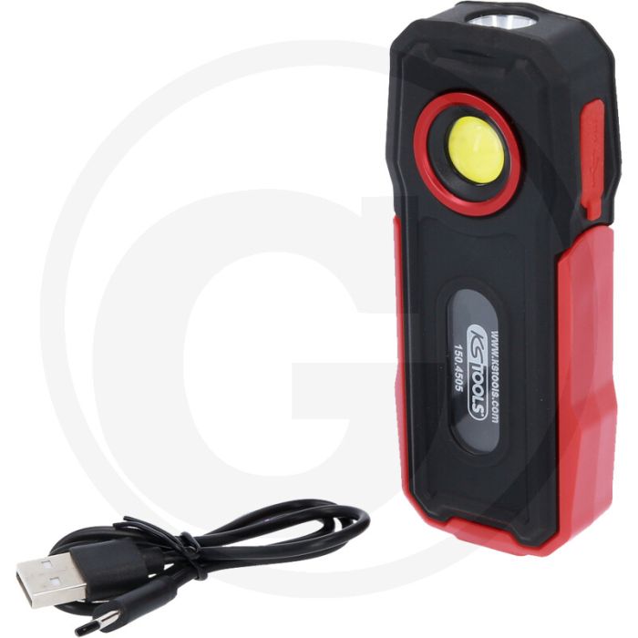 Ks tools mobile werkstatt-handlampe 300 lumen - dimmbar, usb power bank, ip65 Ks tools mobile werkstatt-handlampe 300 lumen - dimmbar, usb power bank, ip65