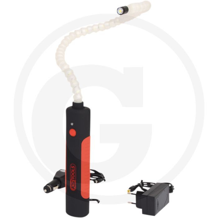 Ks tools flexible inspektionslampe, 10 watt led, 800 lumen, 3 leuchtmodi