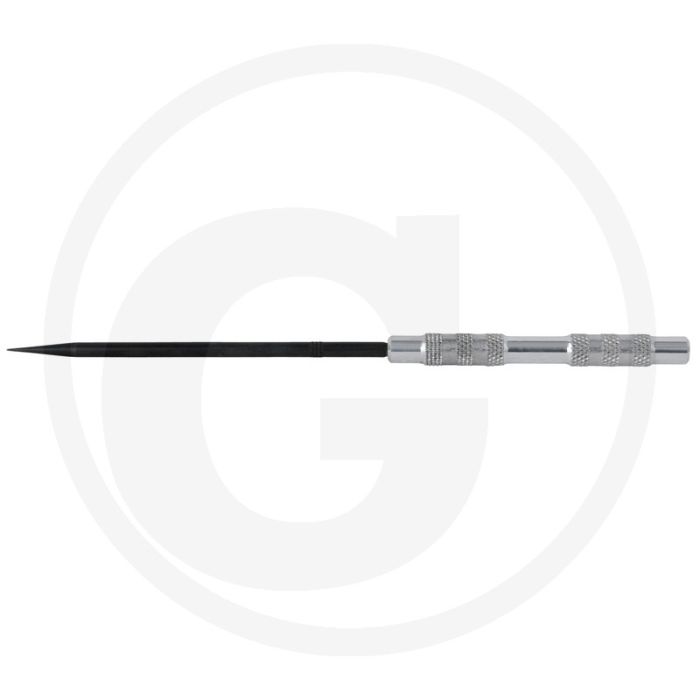 Ks tools hardmetalen kraspen, 170mm - rechte en geharde spitse punt