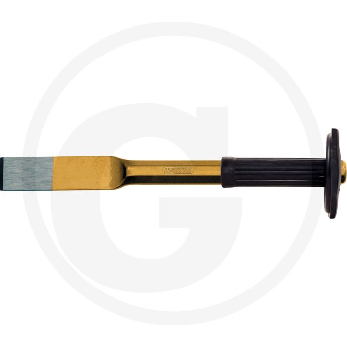 Ks tools Fugenmeißel mit Handschutz, 8-seitig, 250x100 mm - gehärtet und nachschärfbar