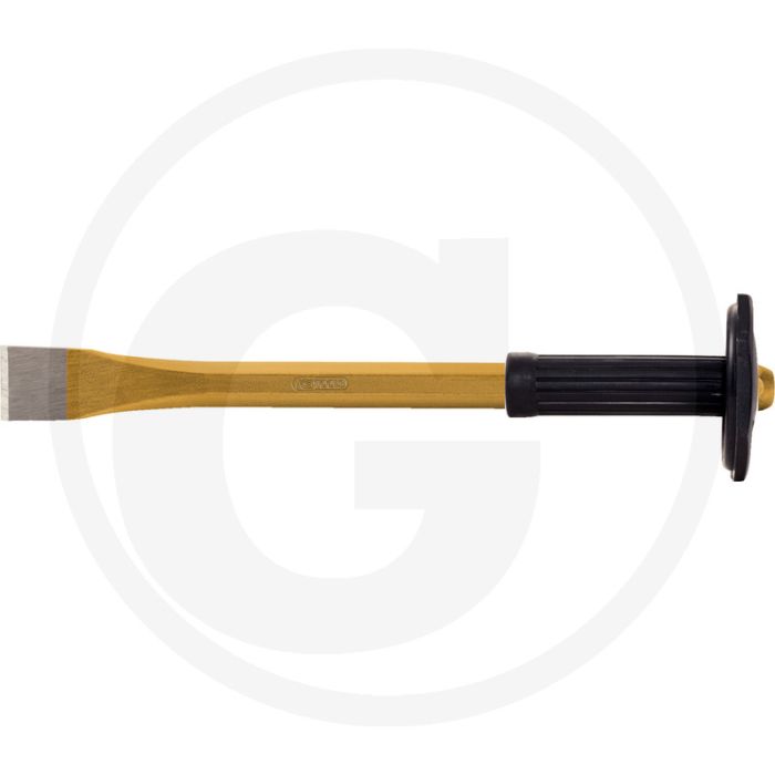 Ks tools Maurermeißel mit Handschutz, 8-seitig, 500 mm - gehärteter Schlagkopf Ks tools Maurermeißel mit Handschutz, 8-seitig, 500 mm - gehärteter Schlagkopf