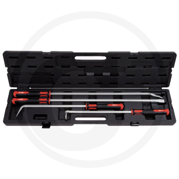 Ks tools mechanische hendel-set, 4-delig - voor montage- en demontagewerk - 2-componenten handgreep