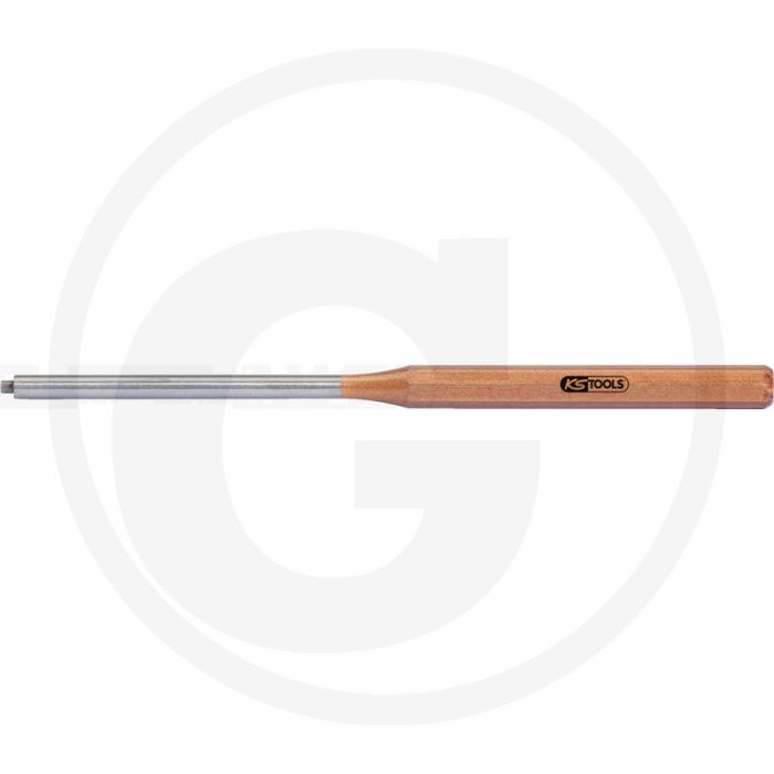 Ks tools remblok paspen-uitdrijver, Ø 5,8 mm - 6-kant, extra lange ausführung, durchgehärtet