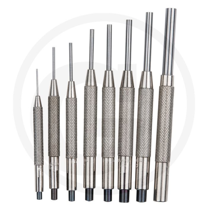 Jeu de poinçons Ks tools, 8 pièces, 0.9-1.4-1.8-2.4-2 - chrome vanadium, 520g, 150mm Jeu de poinçons Ks tools, 8 pièces, 0.9-1.4-1.8-2.4-2 - chrome vanadium, 520g, 150mm