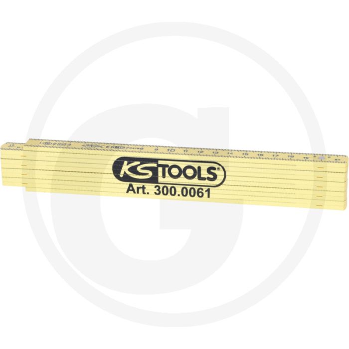 Ks tools kunststoff-gliedermaßstab, gelb, 2m - langlebige spezialgelenkverbindung Ks tools kunststoff-gliedermaßstab, gelb, 2m - langlebige spezialgelenkverbindung