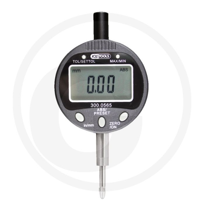 Ks tools digital-präzisions-messuhr 0-10 mm - lcd-anzeige, nullsetzen, automatische abschaltung
