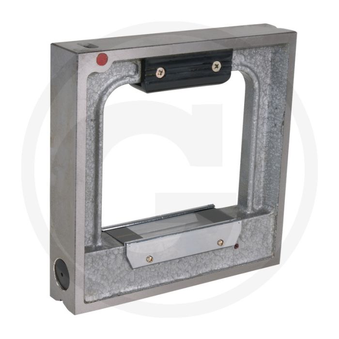 Ks tools waterpas met frame, 200 mm - din 877, gietijzer, 0,04 mm/meter Ks tools waterpas met frame, 200 mm - din 877, gietijzer, 0,04 mm/meter