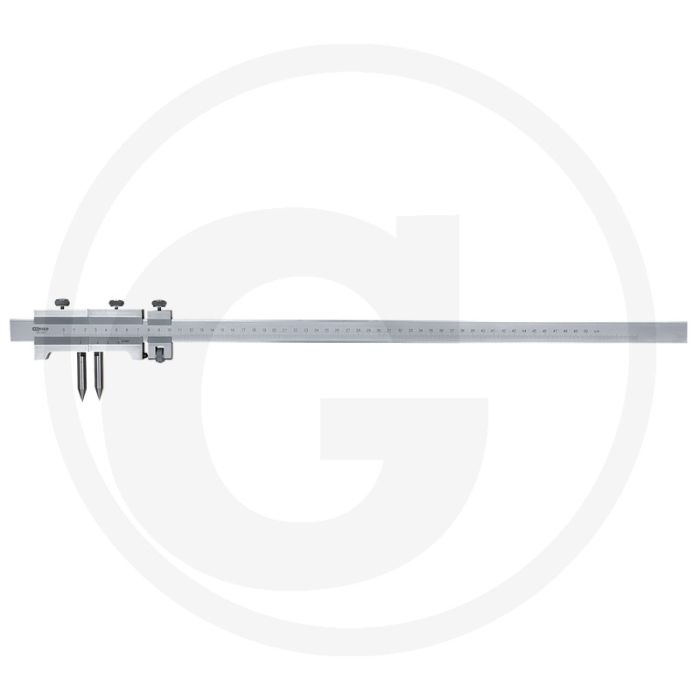 Ks tools präzisions-stangenzirkel, 0-1000 mm 0-1000 mm - rvs, gehard, 1/10mm nauwkeurigheid Ks tools präzisions-stangenzirkel, 0-1000 mm 0-1000 mm - rvs, gehard, 1/10mm nauwkeurigheid