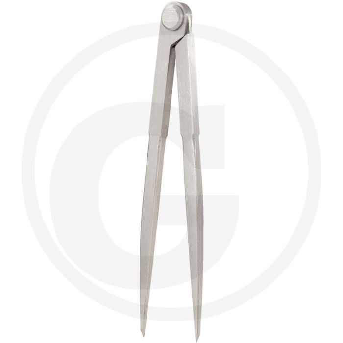 Ks tools spitzzirkel ohne stellbogen, 300 mm - gehärtete spitzen, speciaal-werkzeugstahl Ks tools spitzzirkel ohne stellbogen, 300 mm - gehärtete spitzen, speciaal-werkzeugstahl