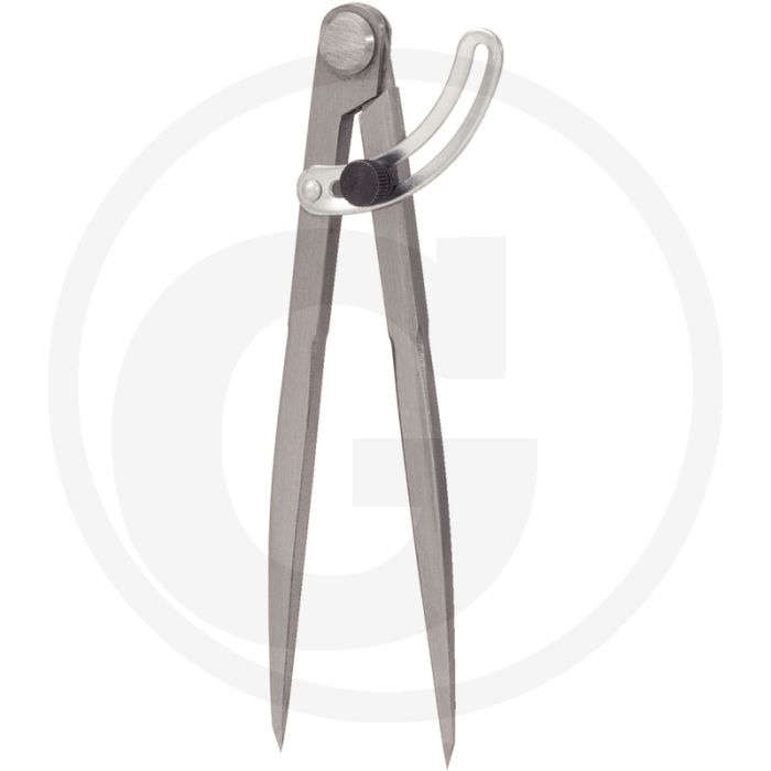 Ks tools spitzzirkel met stellbogen, 300 mm - gehard met speciaal-werkzeugstahl Ks tools spitzzirkel met stellbogen, 300 mm - gehard met speciaal-werkzeugstahl