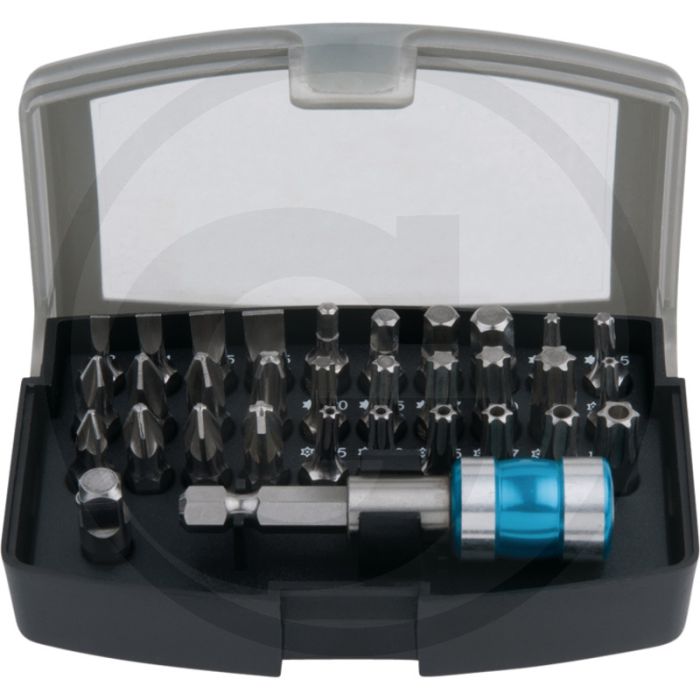 Ks tools 1/4 "chrom+bit-set,32 tlg - edelstahl, 30 bits, schnellwechsel-bithalter