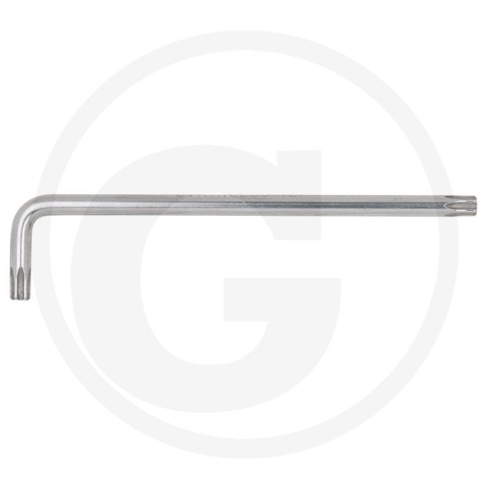 Ks tools edelstahl tx-winkelstiftschlüssel mit bohrung, lange ausführung Ks tools edelstahl tx-winkelstiftschlüssel mit bohrung, lange ausführung